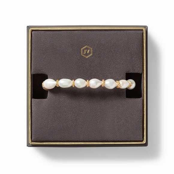 Julie Vos Marbella bracelet NWT PEARL NO BOX - Picture 4 of 4